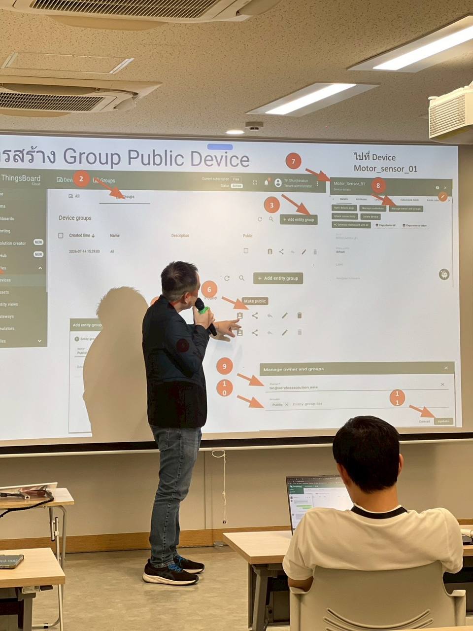Industrial IoT training environment